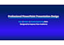 design professional power point presentation slides